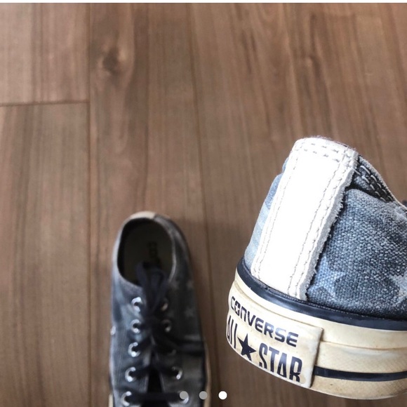 Denim Low Top Converse - Picture 3 of 3